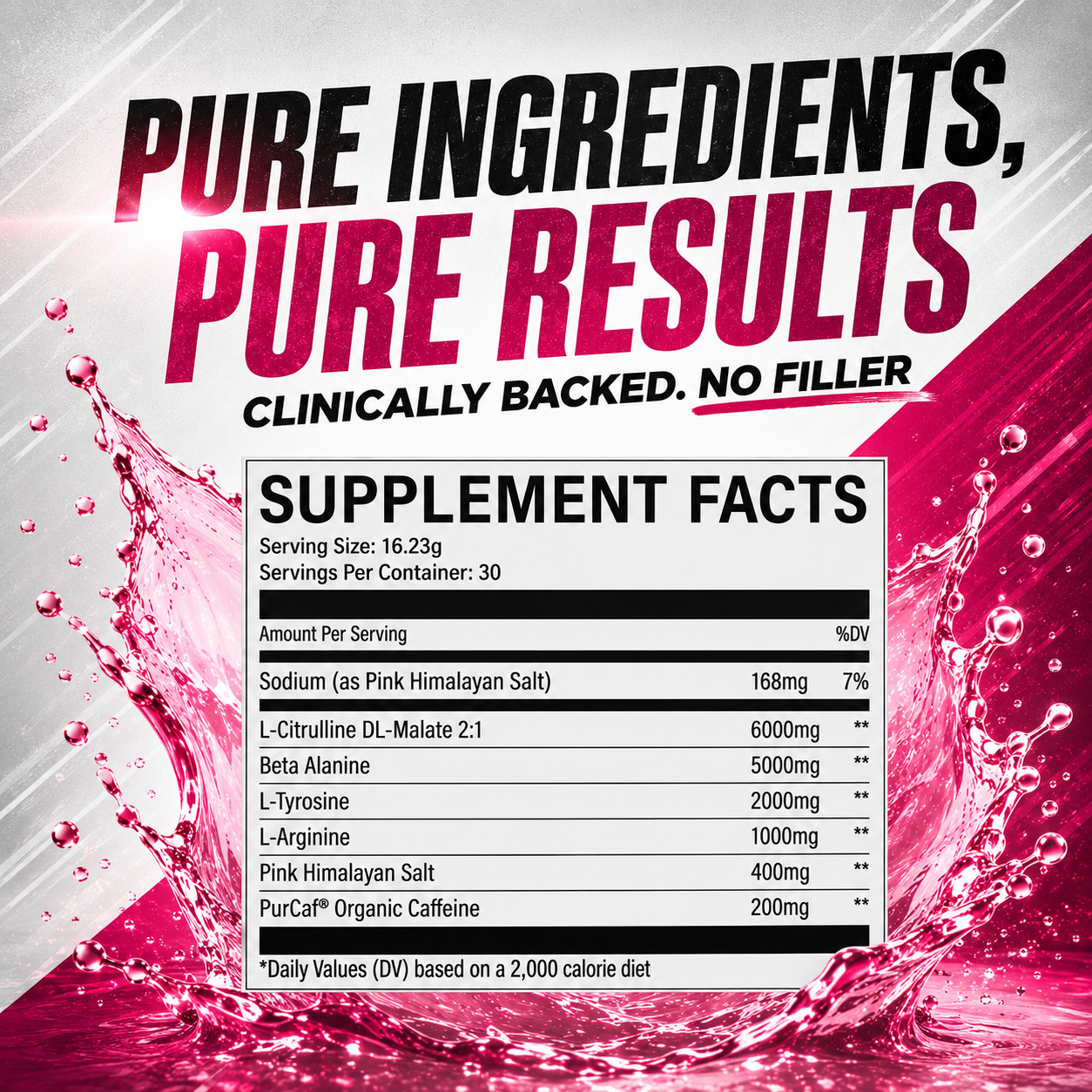 PURE Stim Pre-Workout